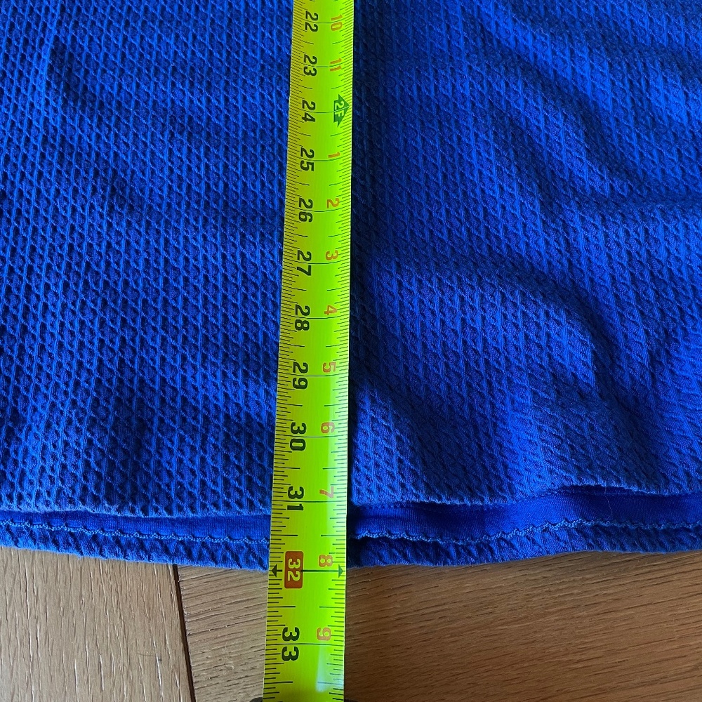 Maeve Anthropologie Textured Blue Dress Small - Picture 9 of 9